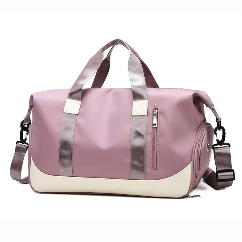 Nylon Waterproof Shoulder Bag Large Travel Bag Women Cabin Tote Bag Handbag
