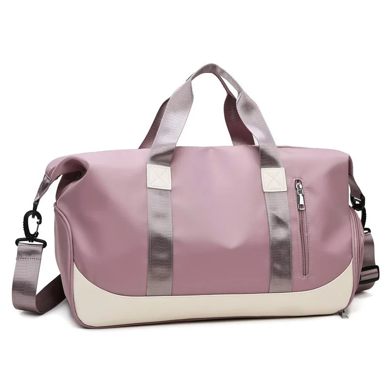 Nylon Waterproof Shoulder Bag Large Travel Bag Women Cabin Tote Bag Handbag