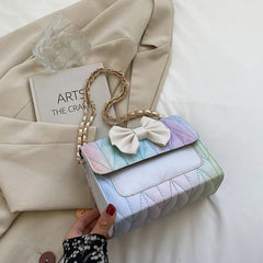 Small Handbags High Chain Strap Retro Shoulder Bag Crossbody Bag