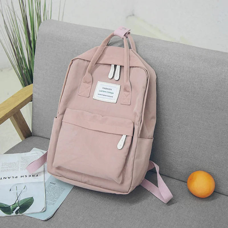 Waterproof Canvas Travel Backpack for Women