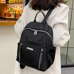 Nylon Waterproof Women Backpack Casual Bagpack Female Bag