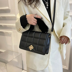 Plush Crossbody Bag Autumn Handle Lady Handbags