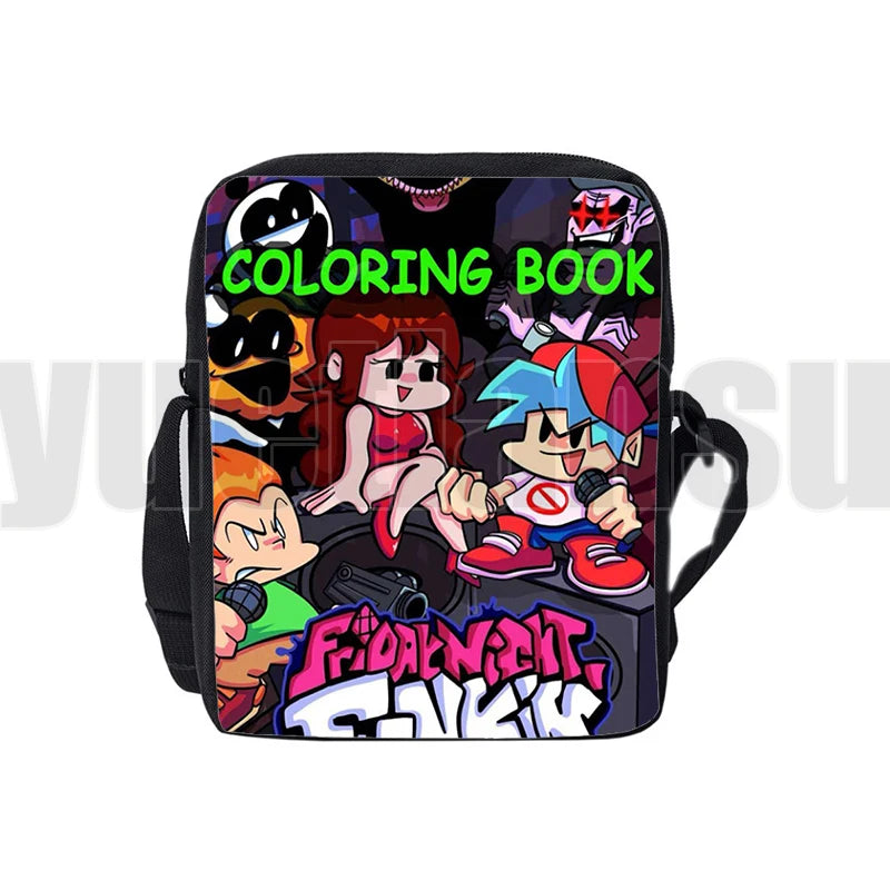 3D Funkin Shoulder Bag for Kids Boys Girls Teens