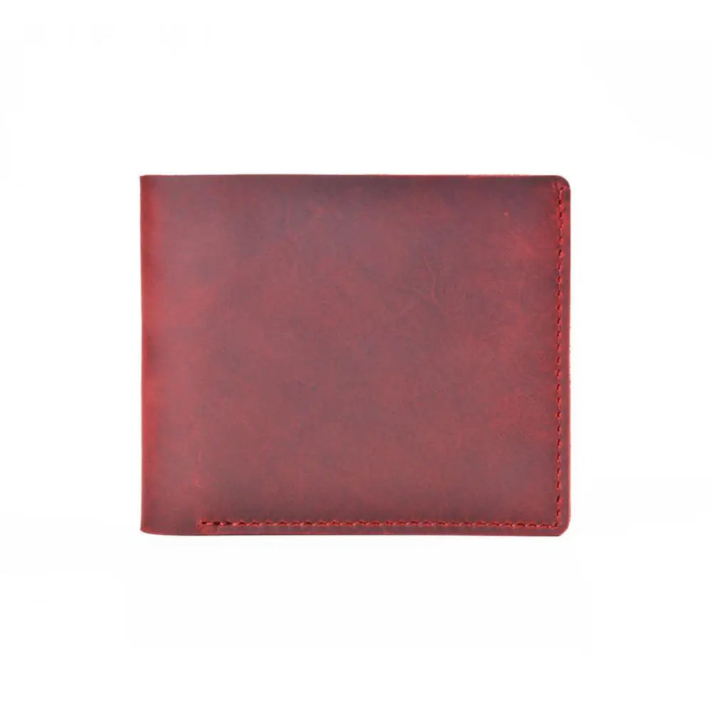 Hot Leather Men's Wallet Crazy Horse Distress Slim Purse