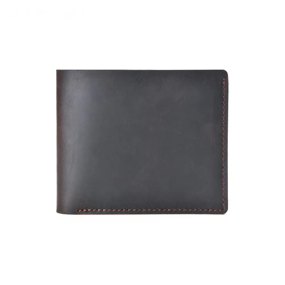 Hot Leather Men's Wallet Crazy Horse Distress Slim Purse