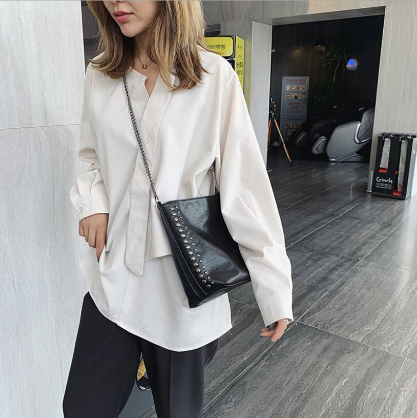 Hot Leather Bag Women Handbag Large Capacity Lady Shoulder Bag