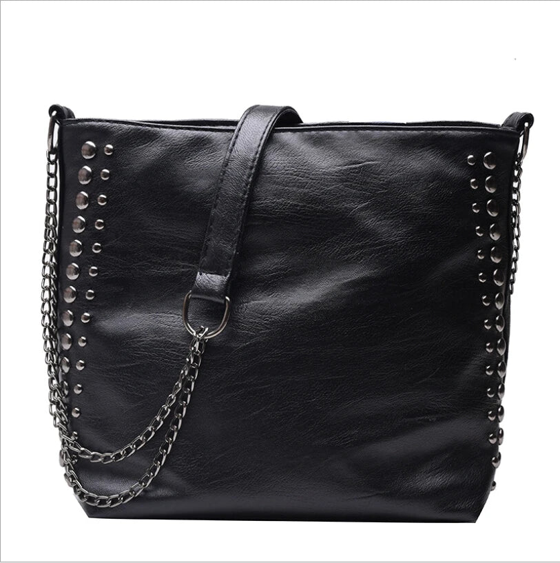 Hot Leather Bag Women Handbag Large Capacity Lady Shoulder Bag