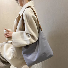 Japanese Korea Women Causal Large Capacity Totes Lightweight Oxford Cloth Bag