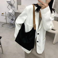 Japanese Korea Women Causal Large Capacity Totes Lightweight Oxford Cloth Bag