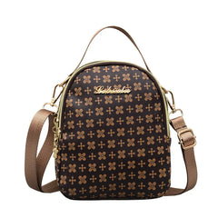 Women's PU Leather Shoulder Bag Crossbody Mobile Phone Wallet
