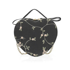 Lace Shoulder Bag Embroidery Handbag Portable Diagonal Chain Bag