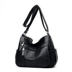 Ladies Casual Leather Handbags Women Shoulder Messenger Bags