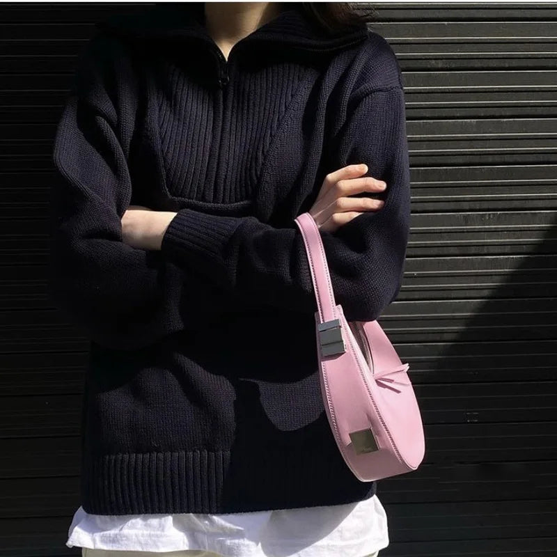 Women's Pu Leather Shoulder Bag Armpit Bag