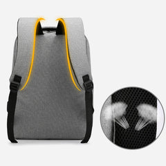 Men's Waterproof Laptop Backpack with USB Charging