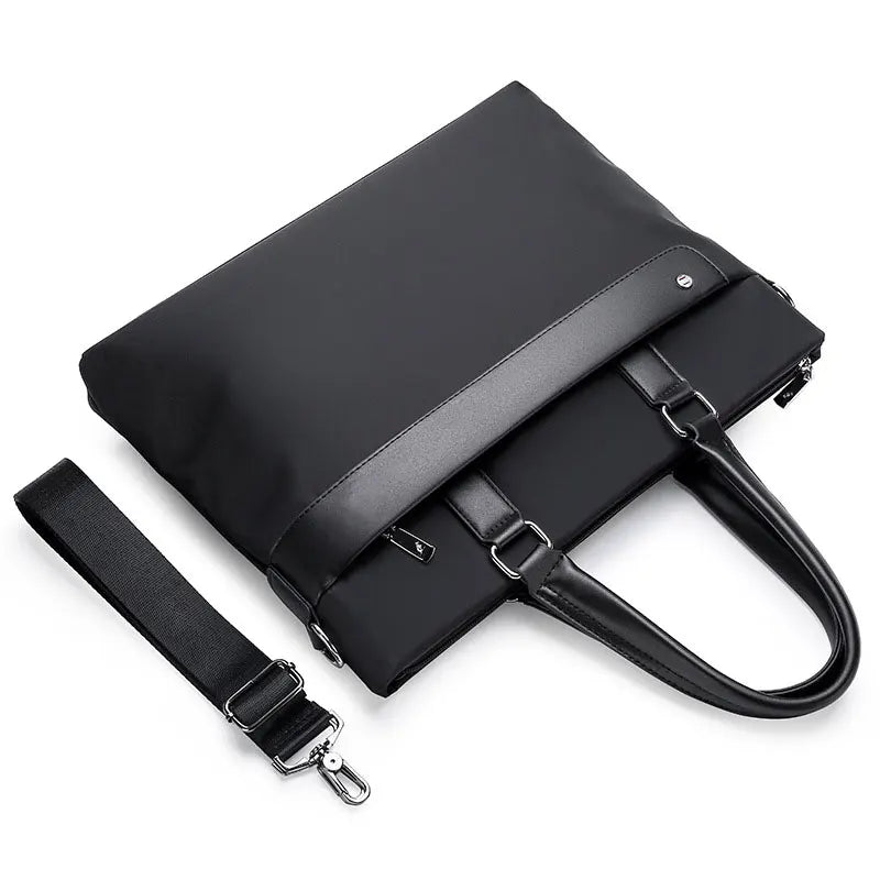 Men's Nylon Briefcase Business Bag 13 inch Laptop Handbag