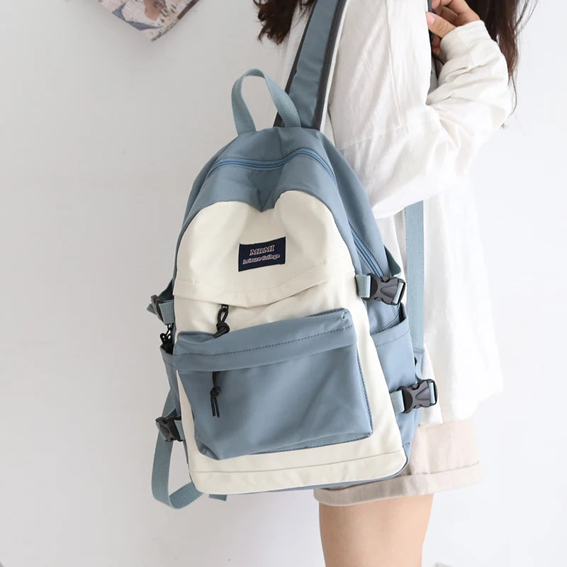 Girls Backpack Schoolbag Women Travel Bag Rucksacks Mochila