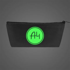Fluorescent Luminous Canvas Pencil Case Boys Girls Kids Gift