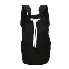 Casual Men Canvas Large Capacity Backpack Rucksack Pack School Bag