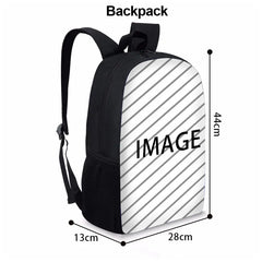 Flower Skull 3D Printed Mens Backpack Floral Pattern School Bag For Kids Boys
