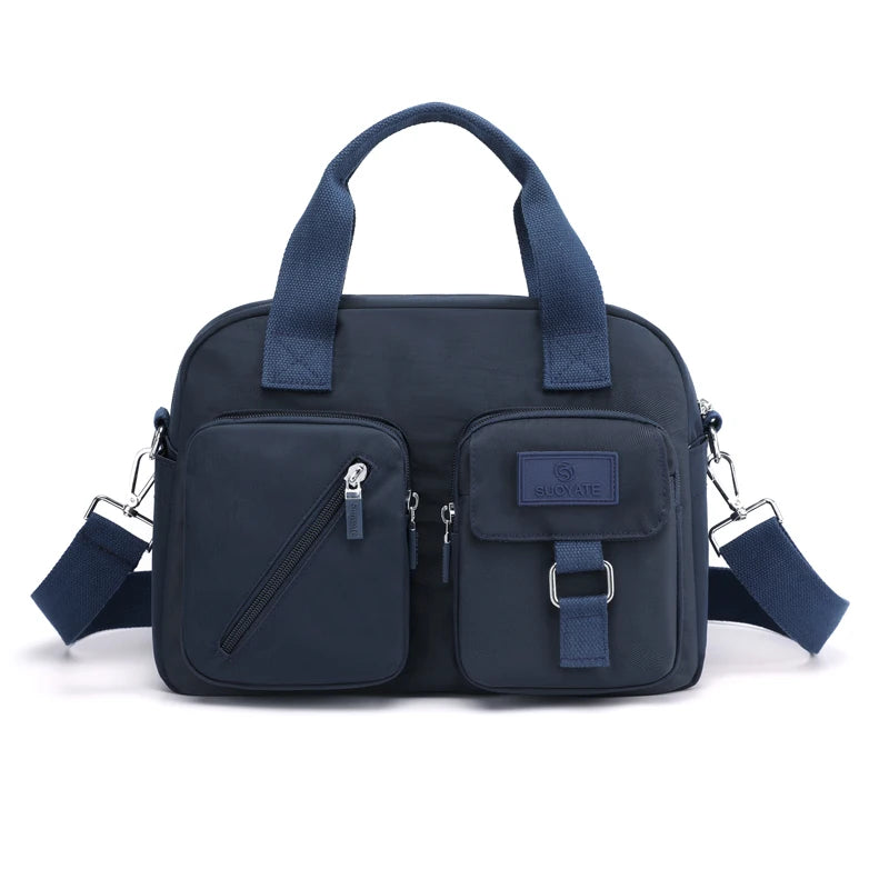 Nylon Messenger Bag Women's Shoulder Handbag Large Capacity Tote