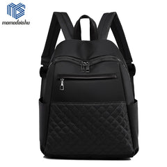 Nylon Backpack Women Large Capacity Waterproof Bags