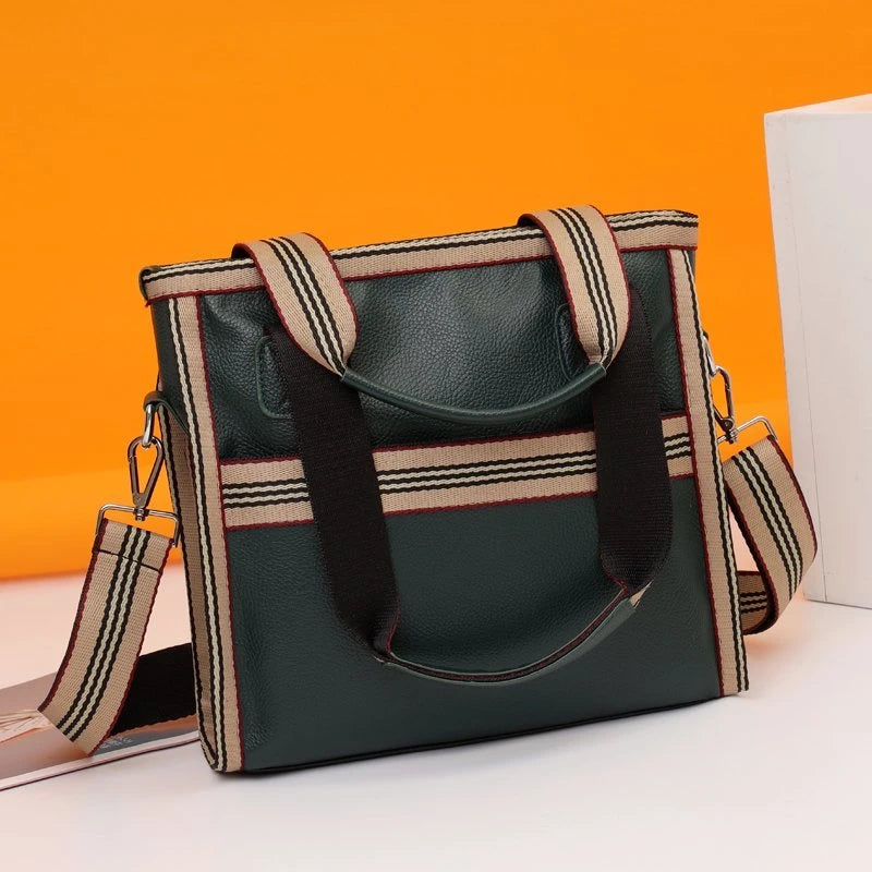 High Soft Leather Women Handbag Tote Bag Travel Women Shoulder