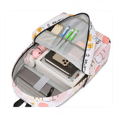 High Sch Student Schoolbag Female Ins Forest Dept Large Capacity Campus Wild Bac