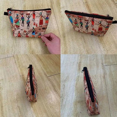 Cat Print Cosmetic Bag Makeup Pouch Travel Gift