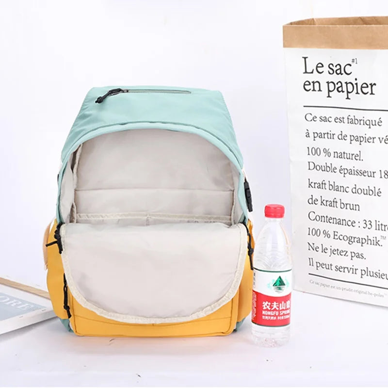 Small Fresh Student School Bag - Junior High School Student Backpack Gift
