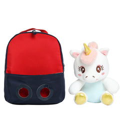 3D Plush Unicorn Backpack for Kids