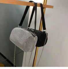 Shoulder Bag Armpit Pillow Handle Cylinder Chain Strip Messenger Women's Bag