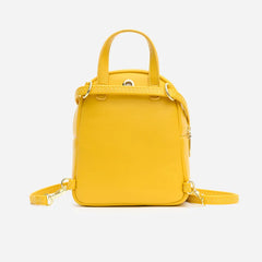 Women's Pu Leather Mini Backpack Shoulder Bag