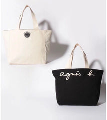 Women's Letter Print Tote Bag Shoulder Handbag Double Sided Women Bag