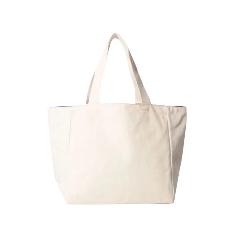 Women's Letter Print Tote Bag Shoulder Handbag Double Sided Women Bag