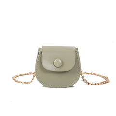 Chain Saddle Bag Net Red Ocean Style Shoulder Crossbody Mini Bag Women