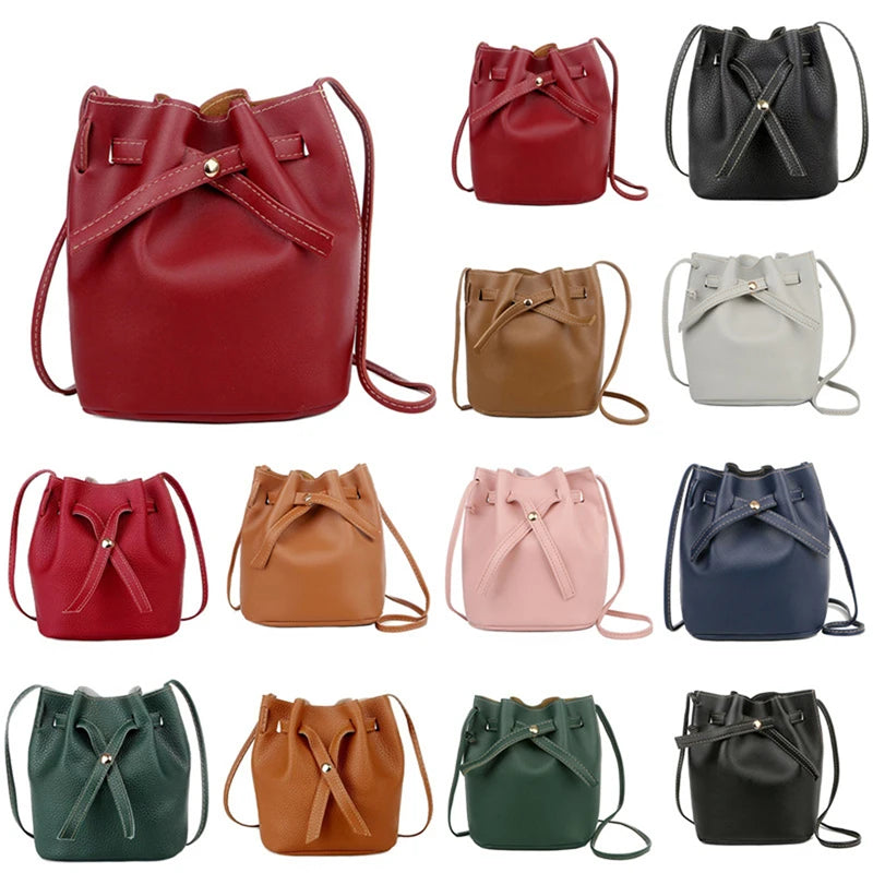 Women Backpack PU Leather School Bags For Ladies Girl Large Capacity