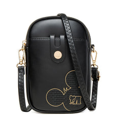 Women Casual Mini Bag Cell Phone Package Cartoon Small Crossbody Bags