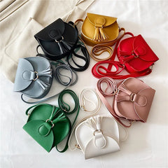 Soft Surface Tassel Women's Shoulder Bag