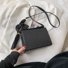 Vintage Shoulder Bag Small Square Box Messenger Bag