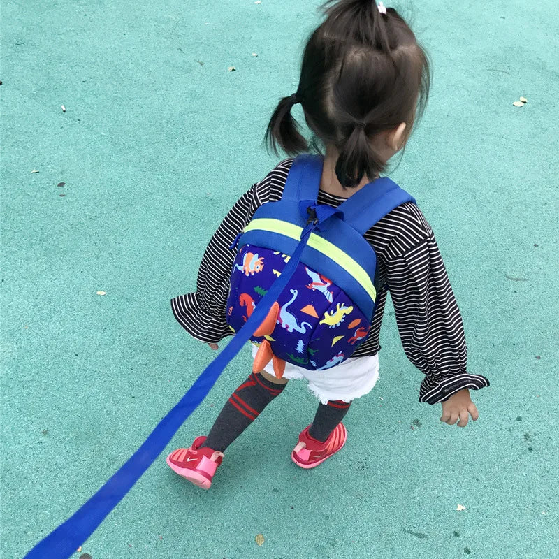 Dinosaur Anti-Lost Kids School Backpack