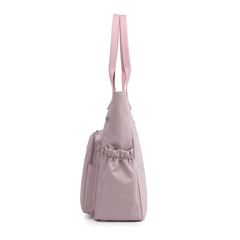 Paez Waterproof Nylon Handbags Women Shoulder Bag Large Capacity Crossbody Tote