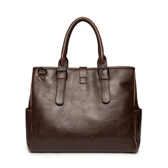 Retro Large-Capacity Briefcase Messenger Men's Bag