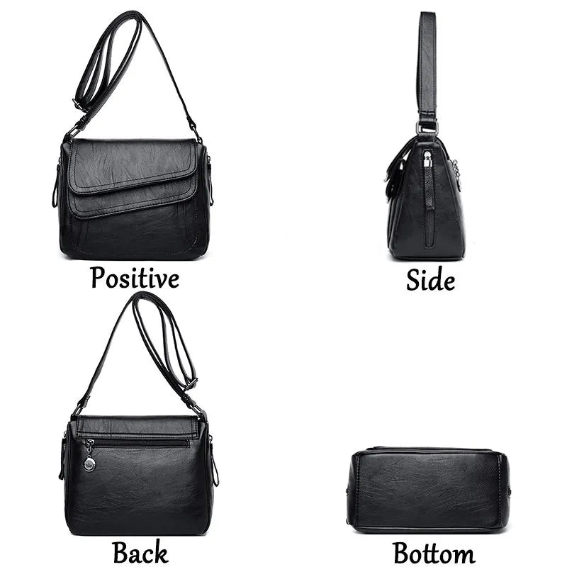 Spring Style Leather Purses Women Shoulder Crossbod