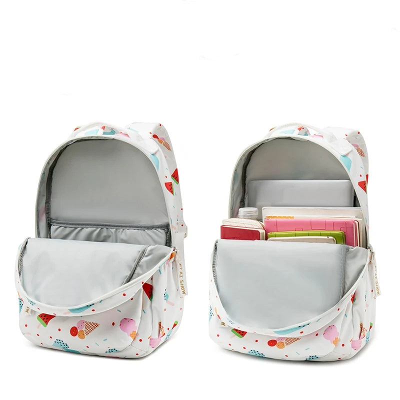 Female School Students Small Fresh Backpack Large Capacity