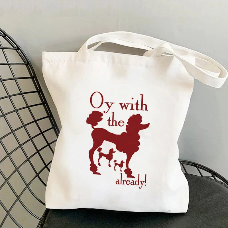 Gilmore Girls Tote Bag Harajuku Shopper Handbag Canvas Shoulder Lady Bag