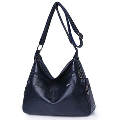 Soft Women Messenger Bags Totes Crossbody Bags High capacity Solid Shoulder Bags