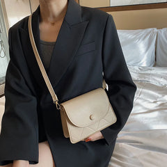 Spring Women's Flap Crossbody Bag Small Square Casual Shoulder Messenger