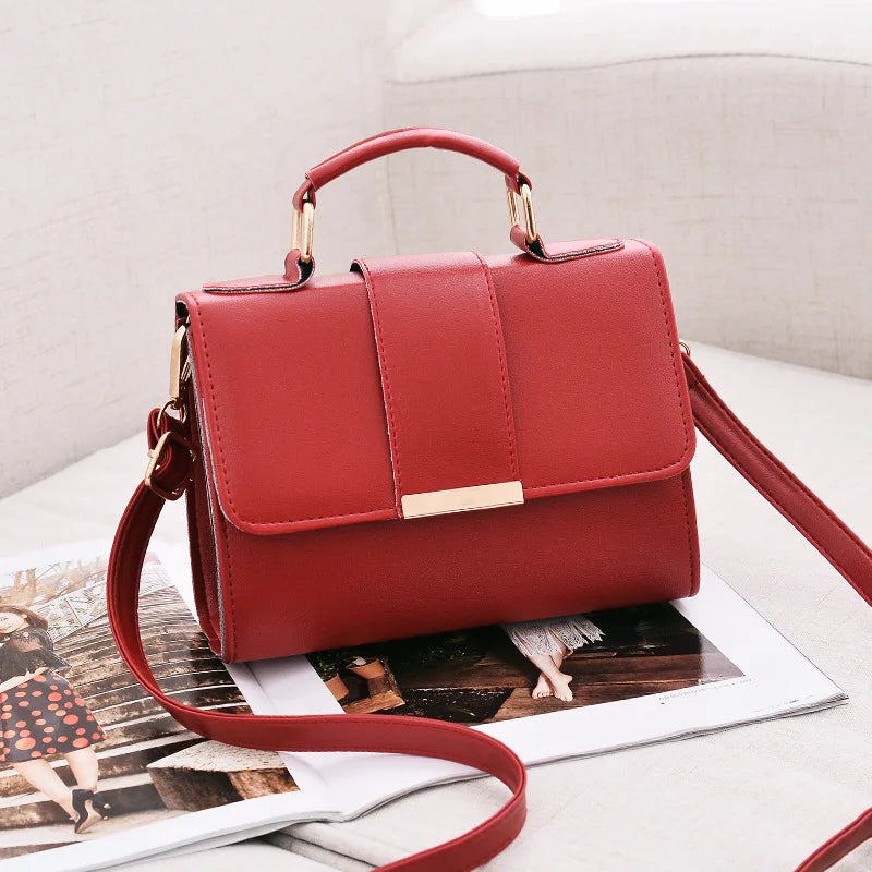 Summer Women Bag PU Shoulder Bag Small Flap Crossbody Bags