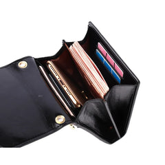Summer Women's Shoulder Bag Small Flap Crossbody Phone Bag PU Leather Handbags