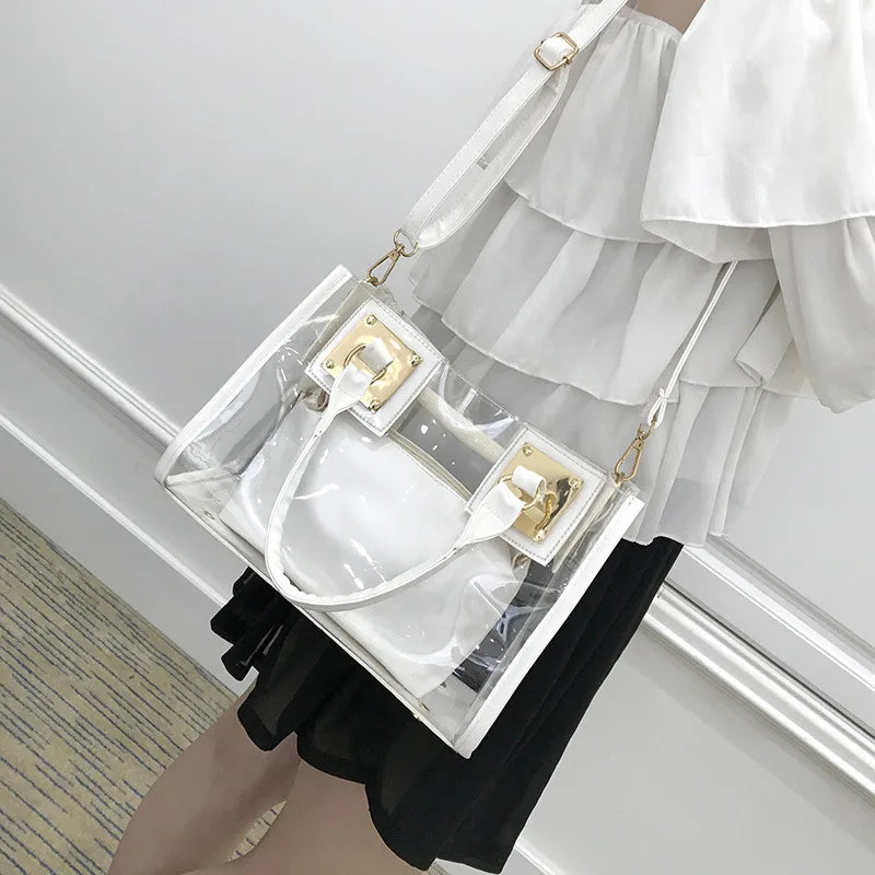 Summer Clear Women's Jelly Shoulder Bag